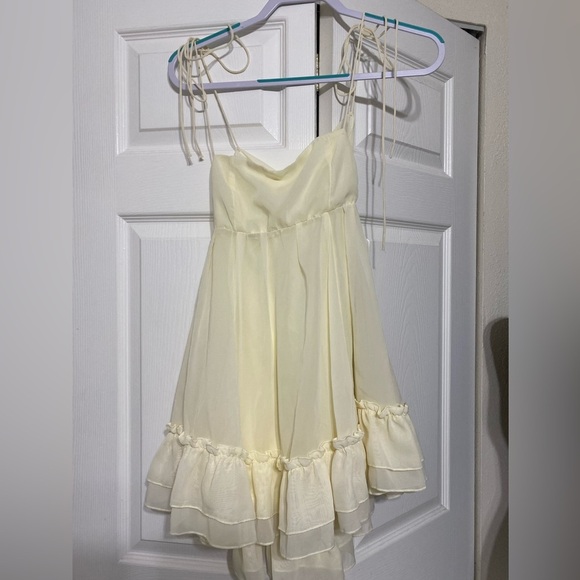 Lucy in the Sky Dresses & Skirts - Lucy in the Sky Chiffon babydoll dress size XS